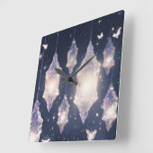 Enchanted Crystal Lanterns Vierkante Klok (Hoek)