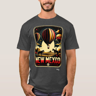 Enchanted Desert New Mexicos Amerikaanse  Retr T-shirt