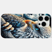 Enchanted Eagle kijkt naar maanverlichte zeekusten Case-Mate iPhone Case (Achterkant (horizontaal))
