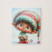 Enchanted Elf | North Pole Christmas Magic Legpuzzel (Verticaal)