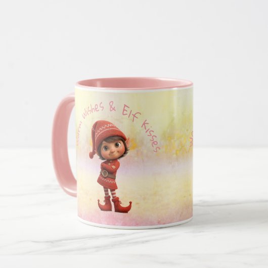 Enchanted Elf | North Pole Christmas  Mok (Voorkant links)