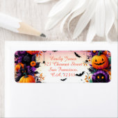 Enchanted Eve - Feestelijke Halloween Etiket (Insitu)