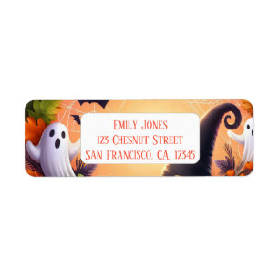 Enchanted Eve - Feestelijke Halloween Paper Borden Etiket