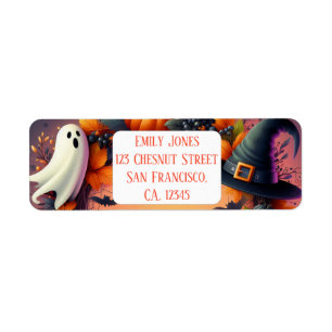Enchanted Eve - Feestelijke Halloween Paper Borden Etiket