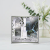 Enchanted Evening Prom Invitation Sjabloon Kaart (Staand voorkant)