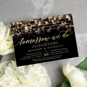 Enchanted Evening   repetitief diner Folie Uitnodiging