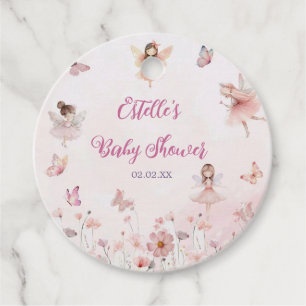 Enchanted Fairy Garden voor het Baby shower van he Bedankjes Labels