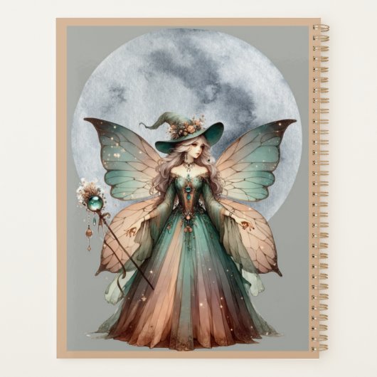 Enchanted Fairy Witch Planner (Achterkant)