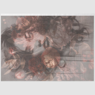 Enchanted Floral Grace Decoupage Papier
