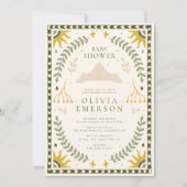 Enchanted Forest Baby shower Kaart (Voorkant)