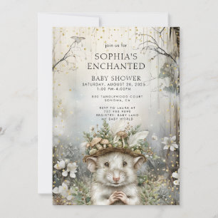 Enchanted Forest Baby shower Kaart