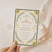 Enchanted Forest Baby shower Kaart