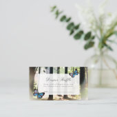 Enchanted Forest Baby shower Luier Raffle Ticket Informatiekaartje (Staand voorkant)