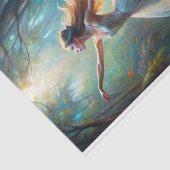 Enchanted Forest Ballerina Decoupage Tissuepapier (Detail)