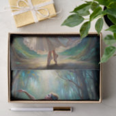 Enchanted Forest Ballerina Decoupage Tissuepapier (Geschenk)