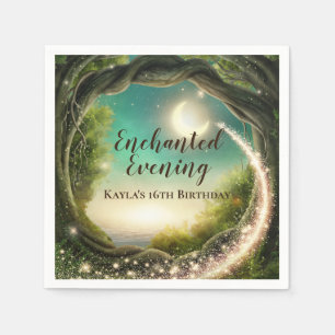 Enchanted Forest Birthday Napkins Servet
