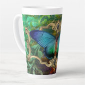 Enchanted Forest Butterfly Latte Mok (Linkerhoek)
