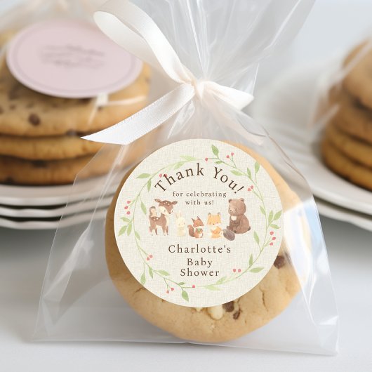 Enchanted Forest dank u Ronde Sticker