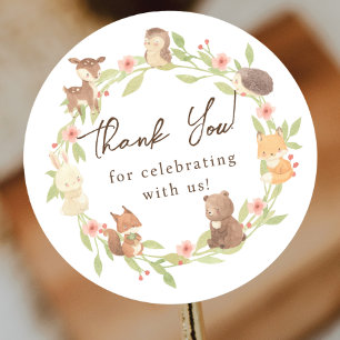 Enchanted Forest dank u Ronde Sticker