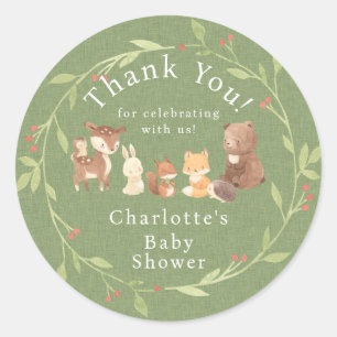 Enchanted Forest dank u Ronde Sticker