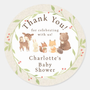 Enchanted Forest dank u Ronde Sticker