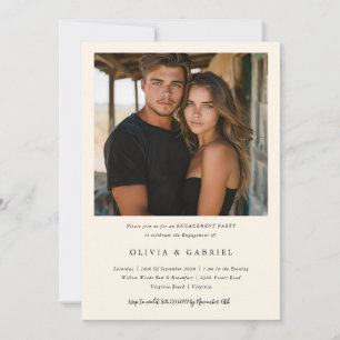 Enchanted Forest Elegant Fotoverlovingsfeest Kaart