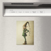 Enchanted Forest Elf Magneet (Insitu (Vaatwasser))