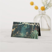 Enchanted Forest Emerald Green Dress Bat Mitzvah (Voorkant)