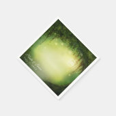 Enchanted Forest Enchanted Wedding Receptie Servetten (Hoek)