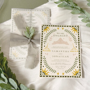 Enchanted Forest Engagement Party Kaart