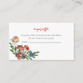 Enchanted Forest Fairy | Luieraffle-behuizing Informatiekaartje (Voorkant)