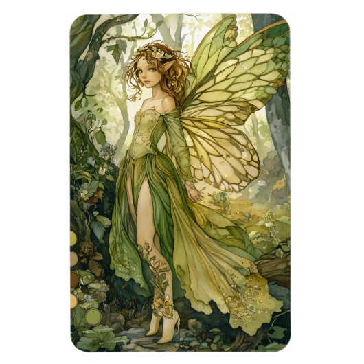 Enchanted Forest Fairy Magneet (Verticaal)