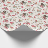 Enchanted Forest Friends Vakantie inpakpapier (Hoek)