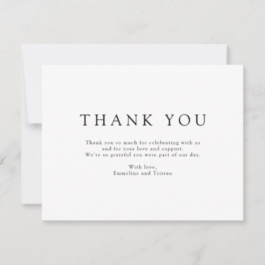 Enchanted Forest Hanging Lanterns Wedding Bedankkaart (Voorkant)