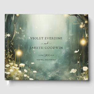 Enchanted Forest Light Wedding Gastenboek