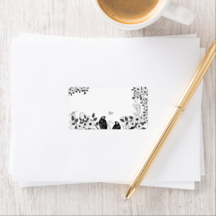 Enchanted Forest Love Bird Wedding Etiket