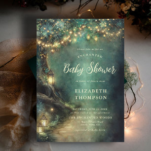 Enchanted Forest Magic Lanterns Sprookjesachtig Ba Kaart