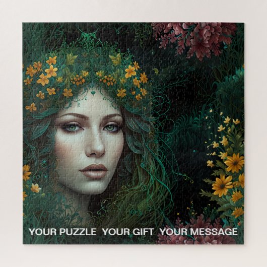 Enchanted Forest Muse Legpuzzel (Verticaal)