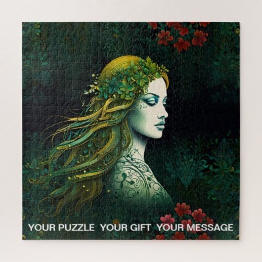 Enchanted Forest Muse Legpuzzel (Verticaal)