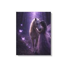 Enchanted Forest Path Canvas Art