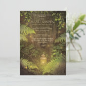 Enchanted Forest Père Fille Dance Invitation (Debout devant)