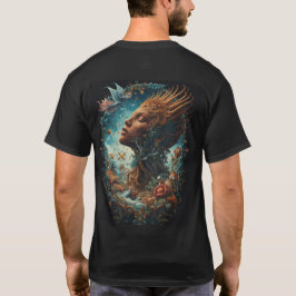 Enchanted Forest Queen Surreal Fantasy Art T-shirt