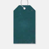 Enchanted Forest Rozen Sprookje Elegante bruiloft Cadeaulabel (Achterkant)