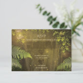Enchanted Forest Secret Garden Dream Wedam RSVP (Debout devant)