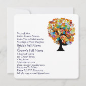 Enchanted Forest Side Branch Wedding Invitations (Devant)