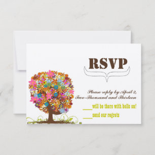 Enchanted Forest Side Branch Wedding Invitations