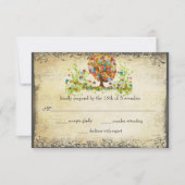 Enchanted Forest Side Branch Wedding Invitations (Devant)