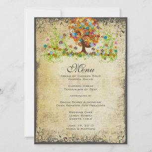 Enchanted Forest Side Branch Wedding Invitations