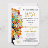 Enchanted Forest Side Branch Wedding Invitations Kaart (Voorkant)