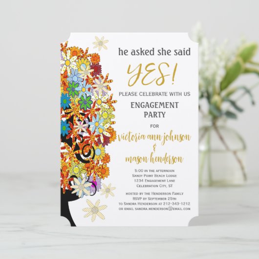 Enchanted Forest Side Branch Wedding Invitations Kaart (Staand voorkant)